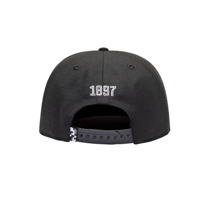 Juventus Fan Ink Draft Night Flat Peak Snapback Hat