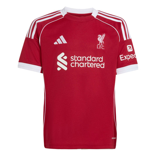 Adidas Liverpool 25/26 Home Jersey Youth