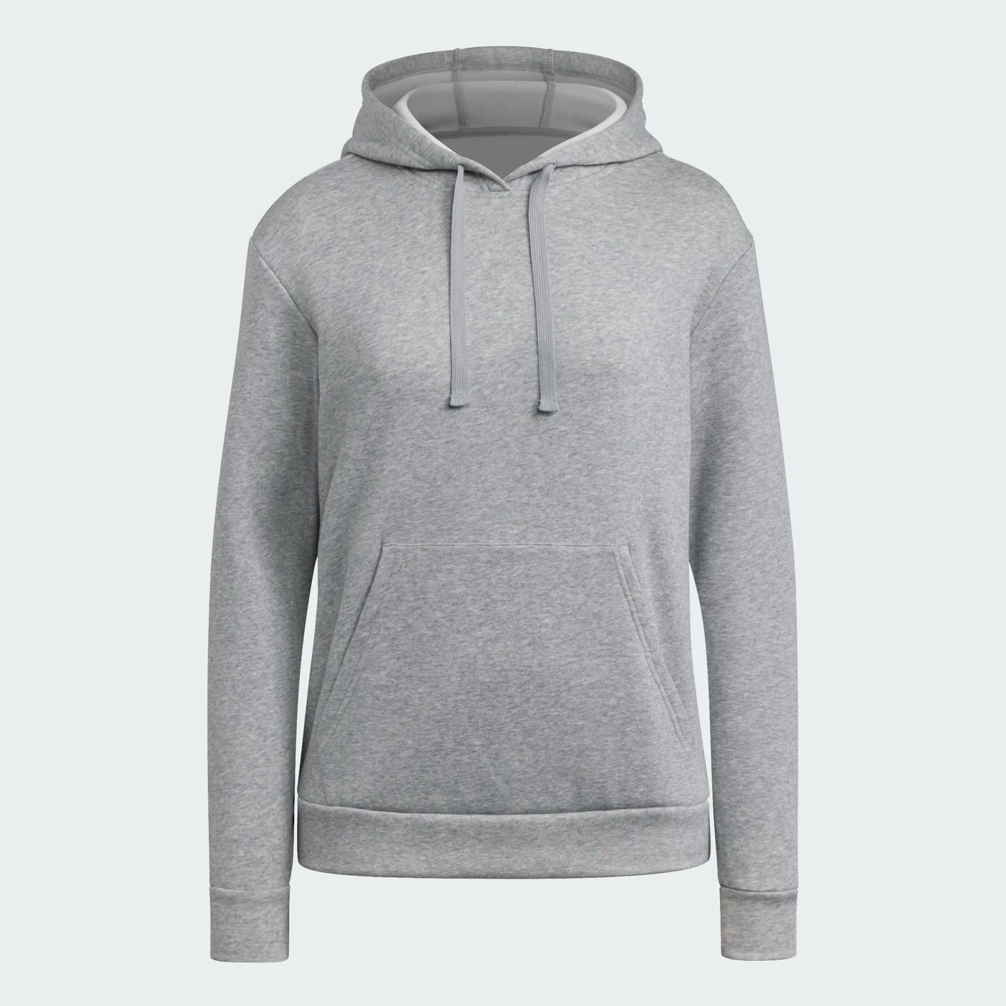 Adidas Fleece Hoodie Grey Women's
