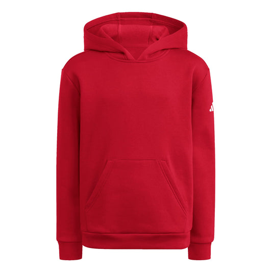 Adidas Fleece Hoodie Red Youth