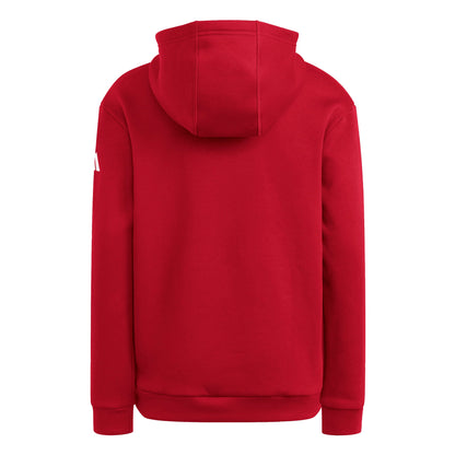 Adidas Fleece Hoodie Red Youth
