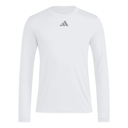Adidas Pregame Long Sleeve Tee White