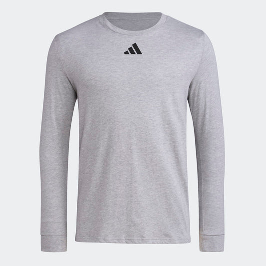 Adidas Long Sleeve Pregame Away Grey