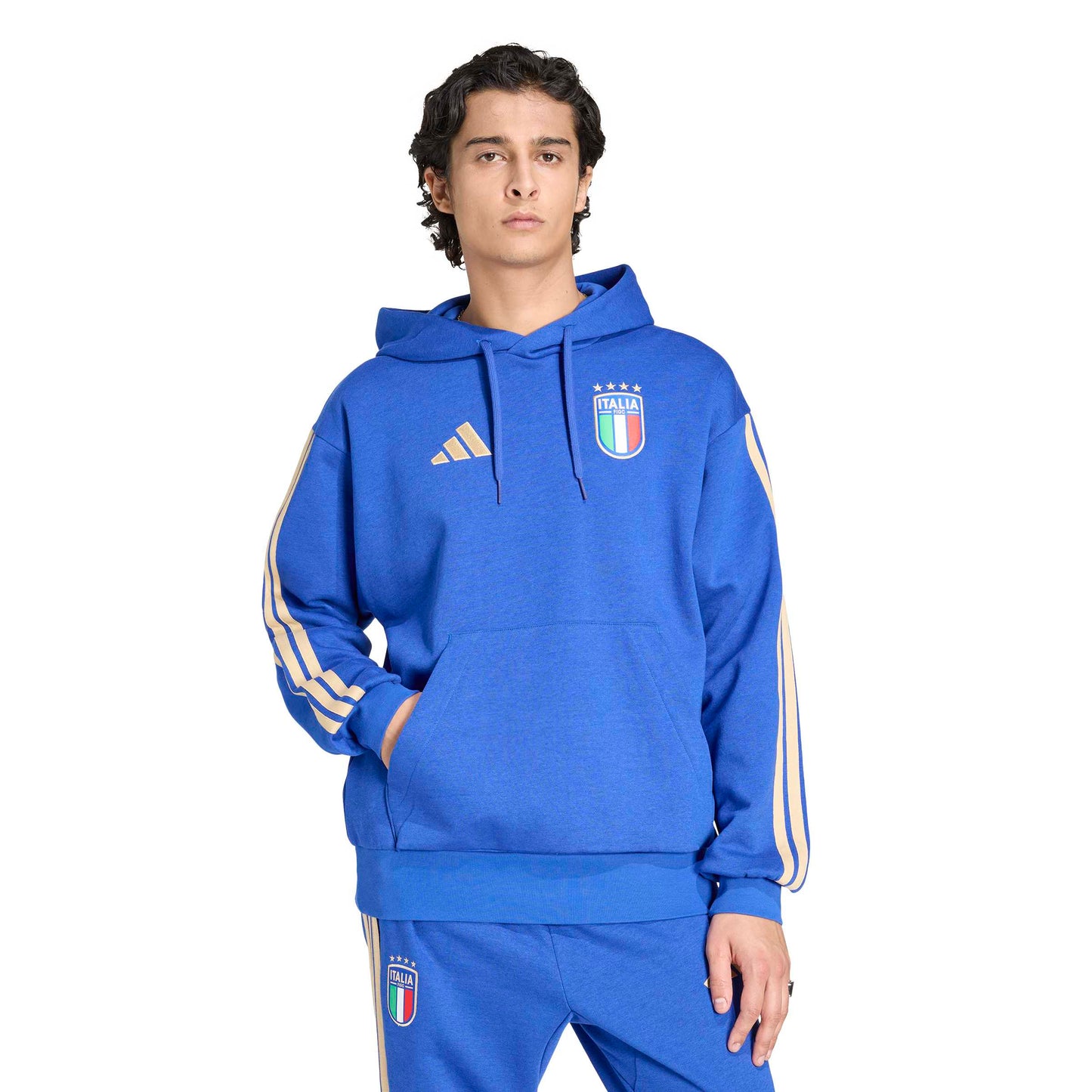 Adidas Italy DNA Fleece Hoodie