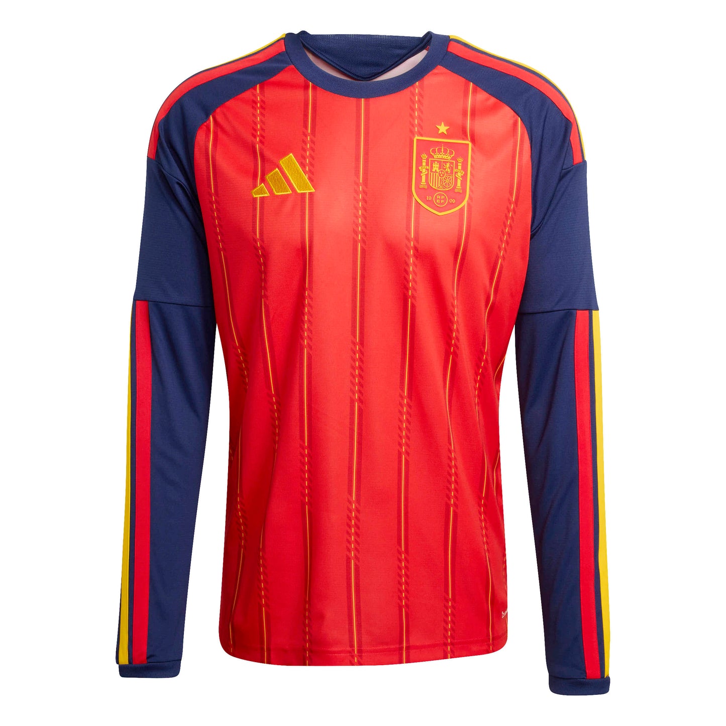 Adidas Spain 2026 Long Sleeve Home Jersey