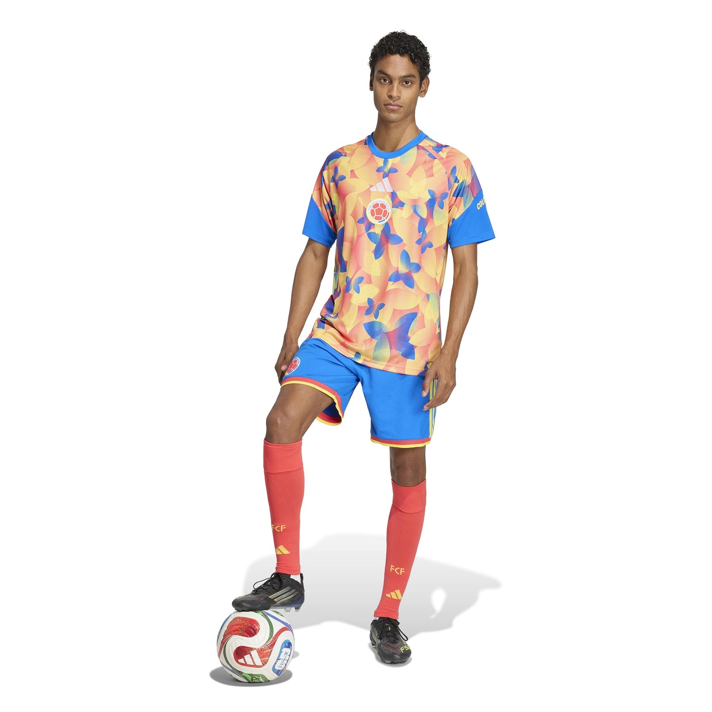 Adidas Colombia 2026 Home Pre-Match Jersey