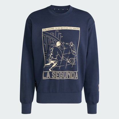 Adidas Real Madrid Heritage Crew Sweater