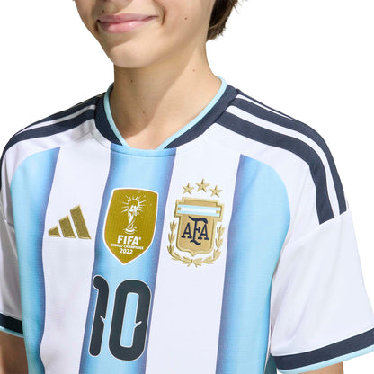 Adidas Argentina 2026 Messi Home Jersey Youth
