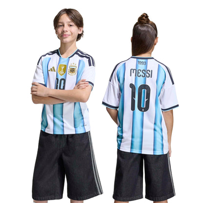Adidas Argentina 2026 Messi Home Jersey Youth