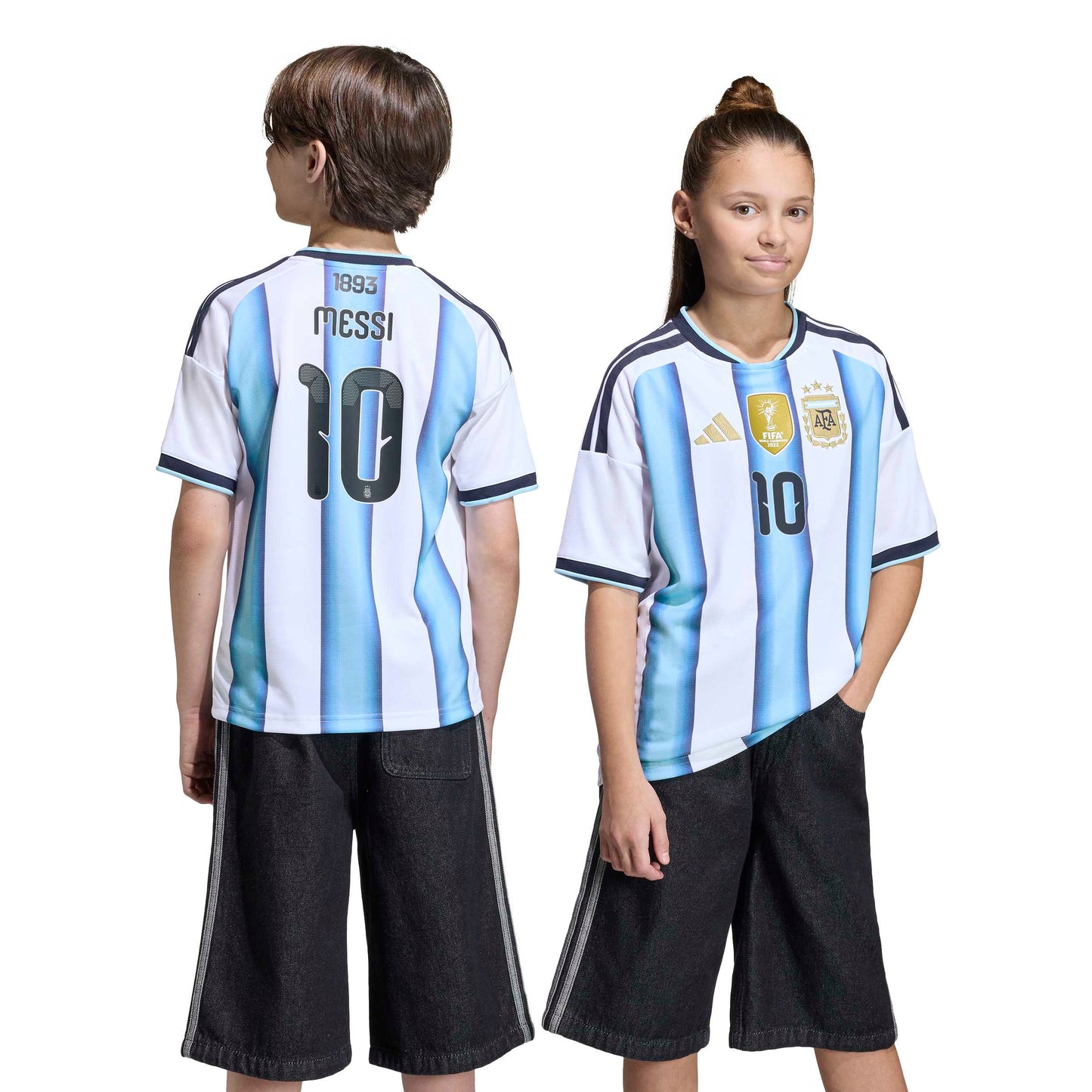 Adidas Argentina 2026 Messi Home Jersey Youth