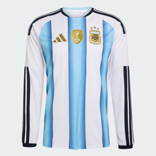 Adidas Argentina 2026 Long Sleeve Home Jersey