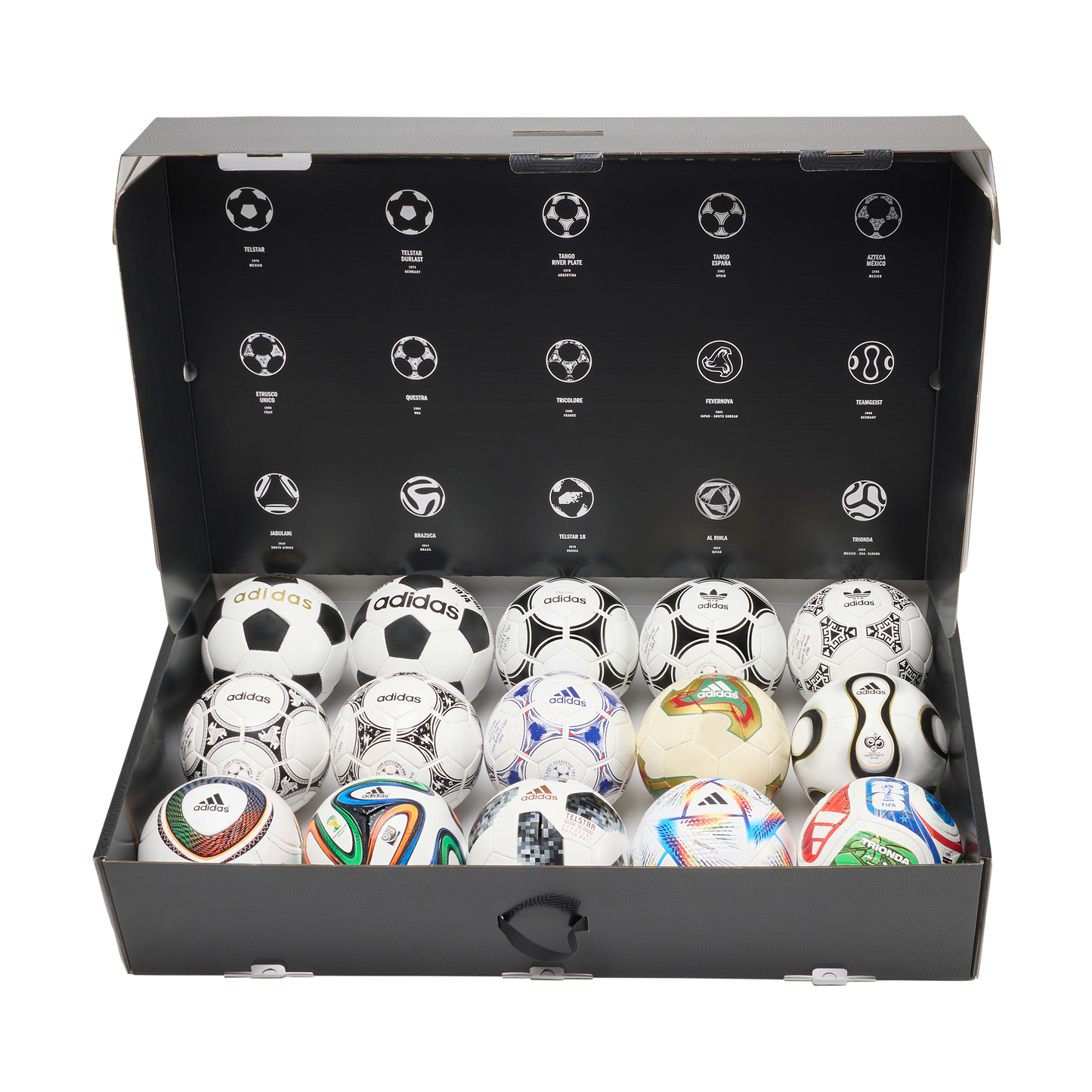 Adidas FIFA World Cup Historical Pro Soccer Ball Set