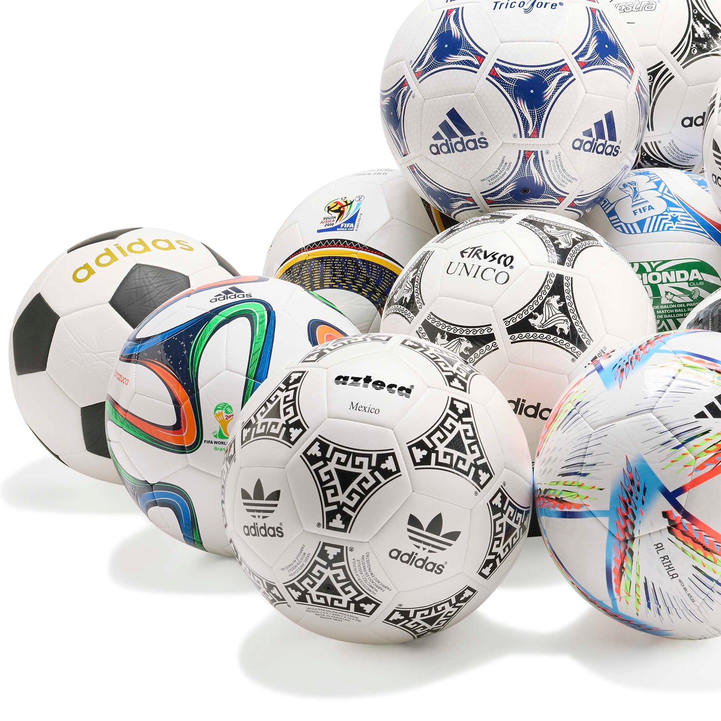 Adidas FIFA World Cup Historical Club Ball Set