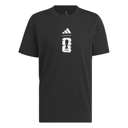 Adidas World Cup Official Match Ball T-Shirt Black