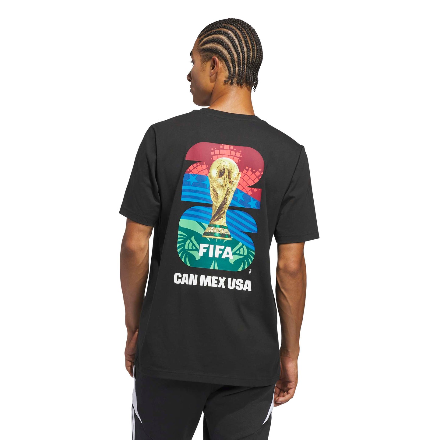 Adidas World Cup Official Match Ball T-Shirt Black