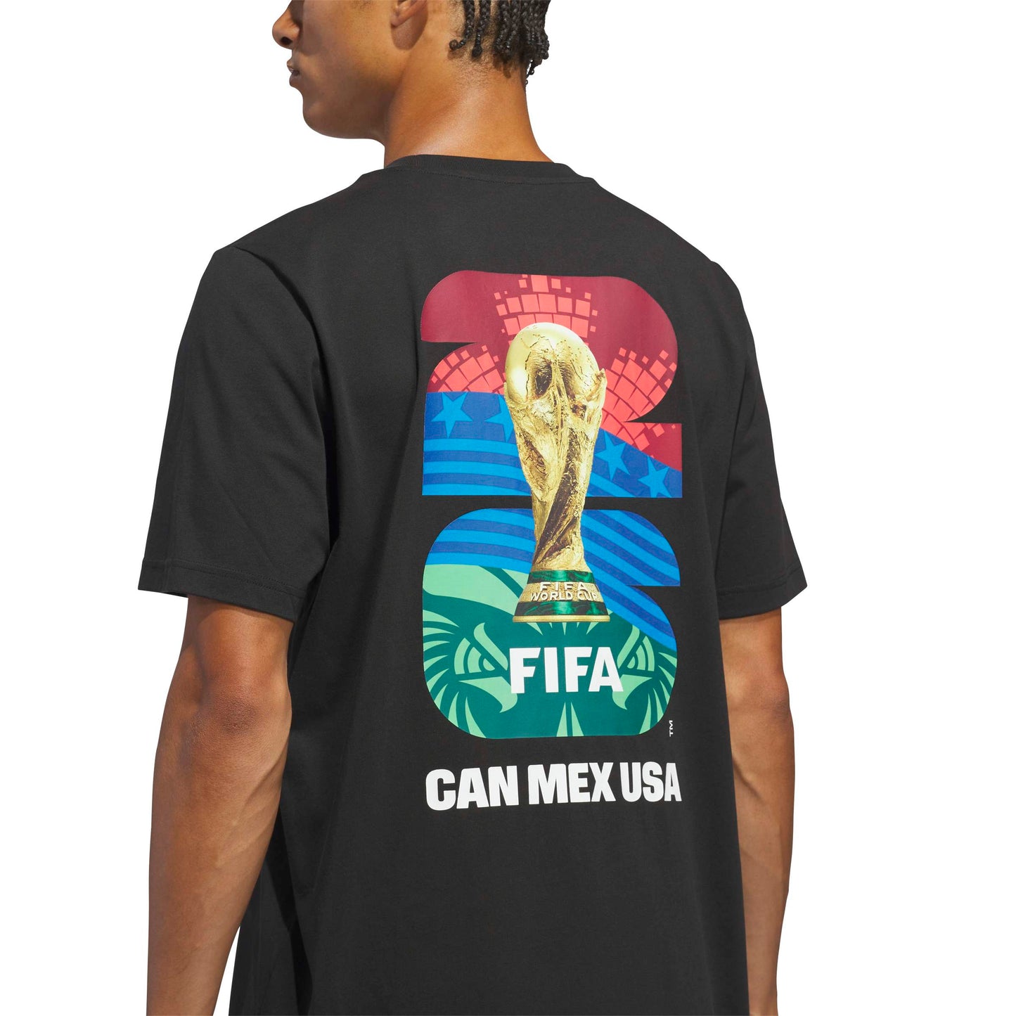Adidas World Cup Official Match Ball T-Shirt Black