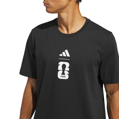 Adidas World Cup Official Match Ball T-Shirt Black