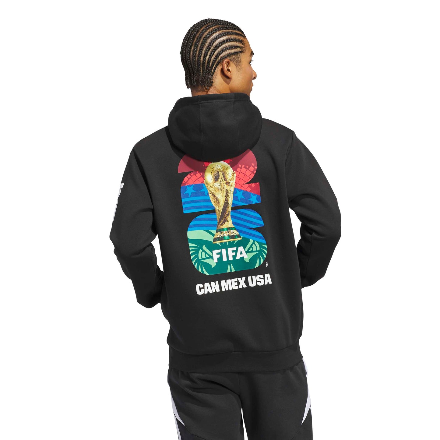 Adidas World Cup Official Match Ball Hoodie Black
