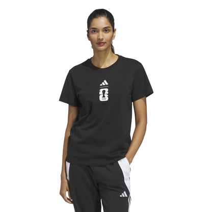 Adidas World Cup Official Match Ball T-Shirt Black Women's