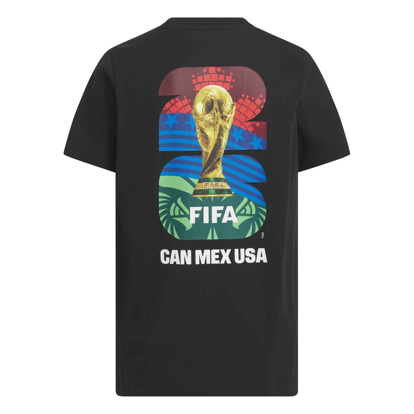 Adidas World Cup Official Match Ball T-Shirt Black Youth