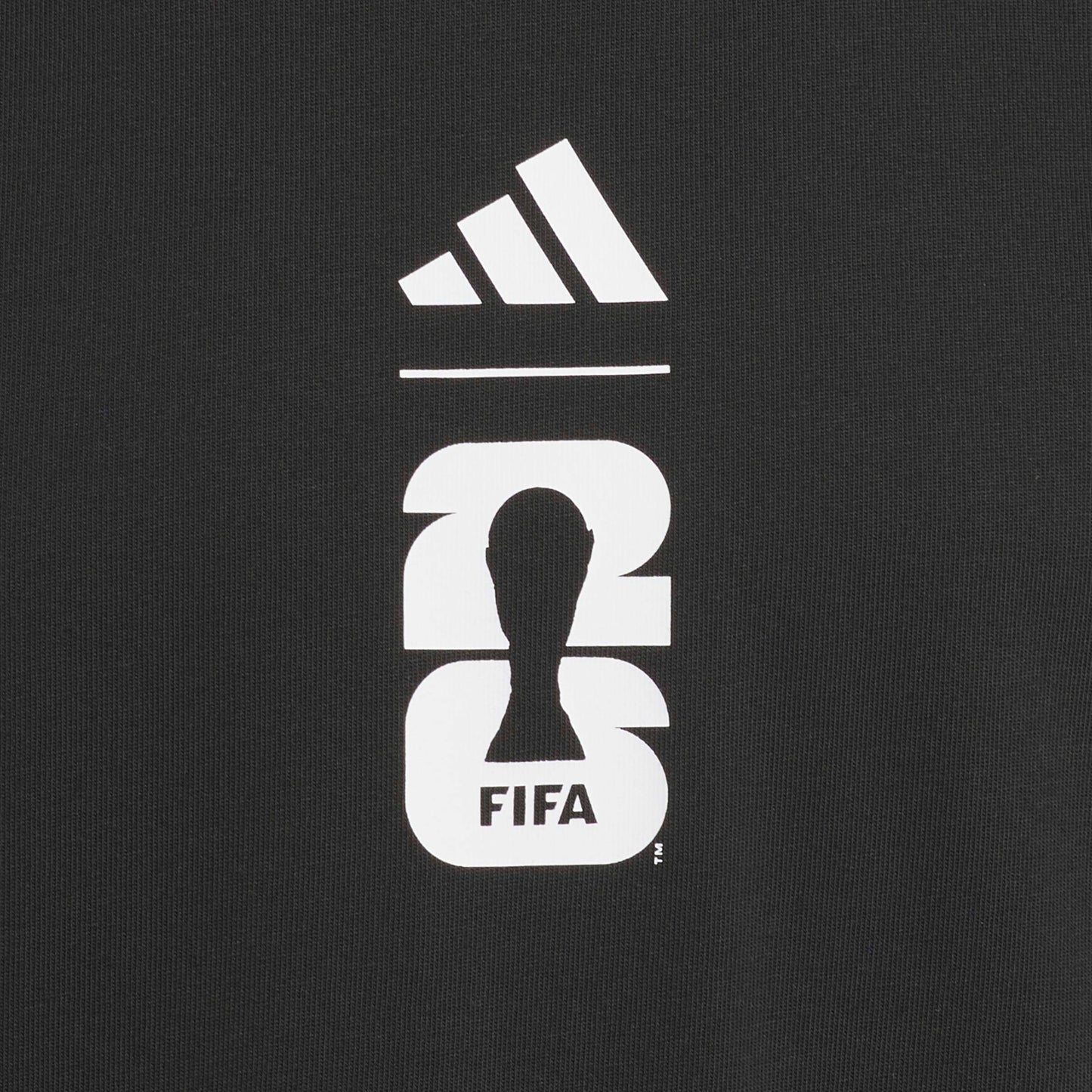 Adidas World Cup Official Match Ball T-Shirt Black Youth