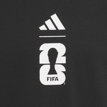 Adidas World Cup Official Match Ball T-Shirt Black Youth