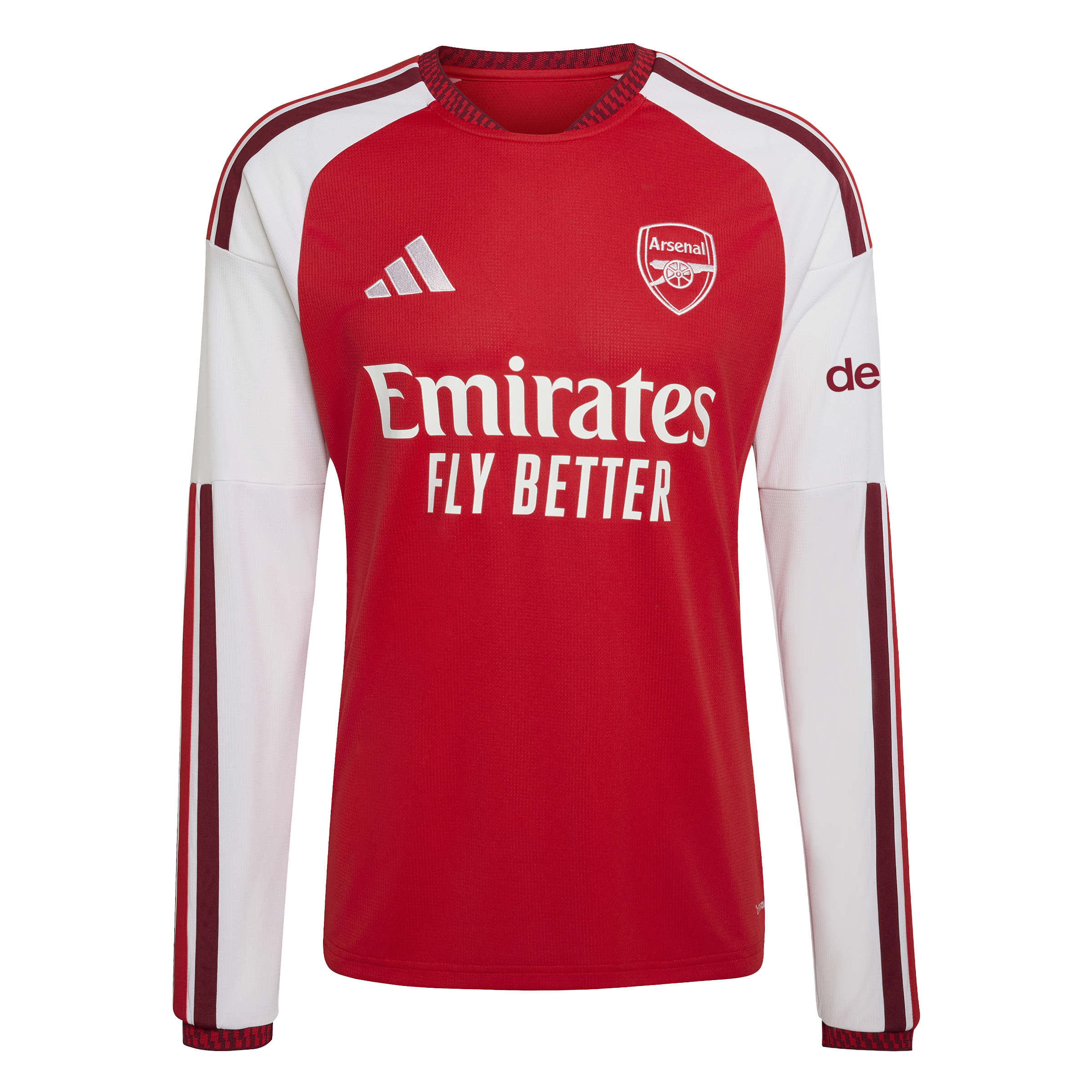 Adidas Arsenal 26/27 Long Sleeve Home Jersey – Soccer World Central
