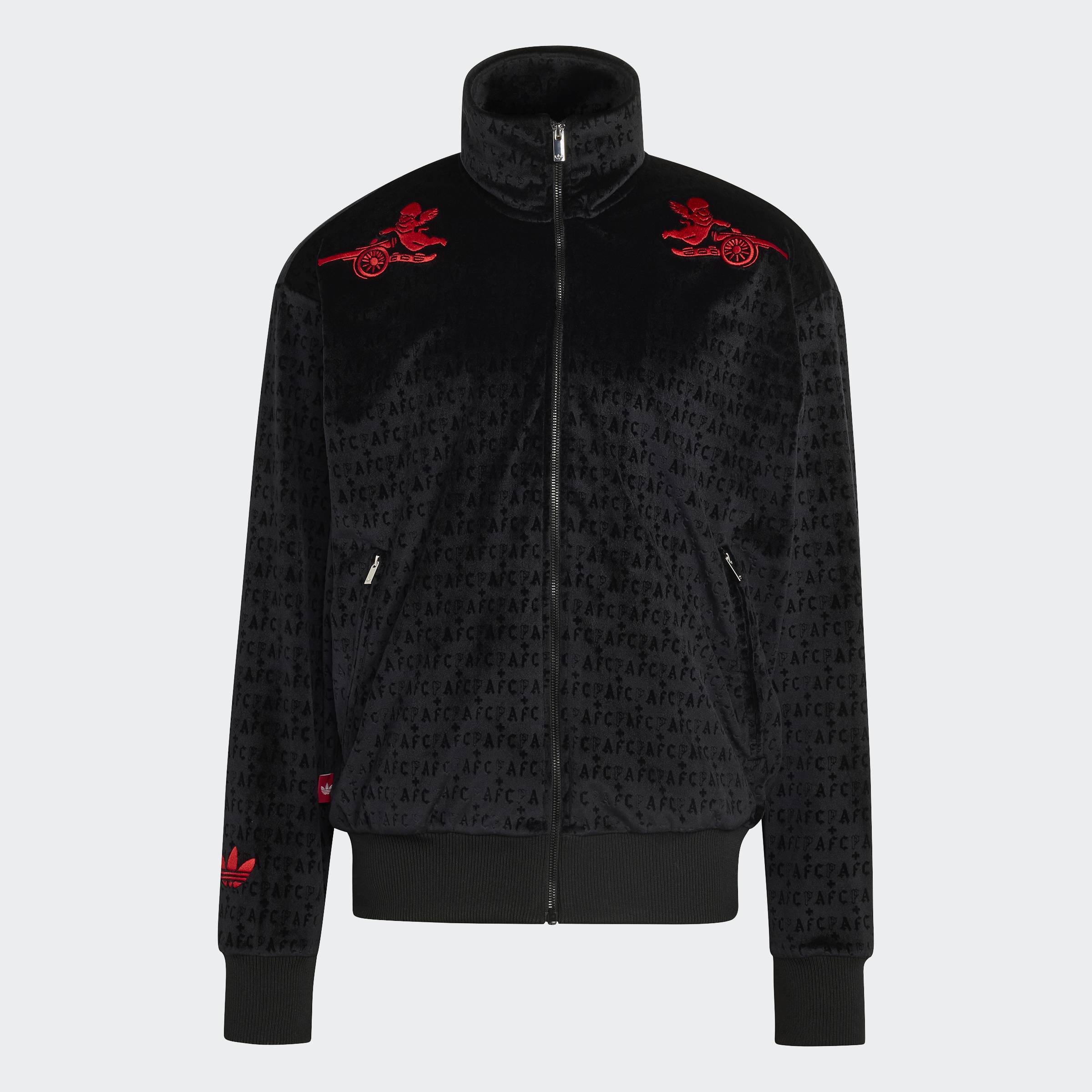 ジャケット・アウター adidas Arsenal FC Places+Faces Track Top Black adidas Originals Arsenal FC Places+Faces Track Top | JD