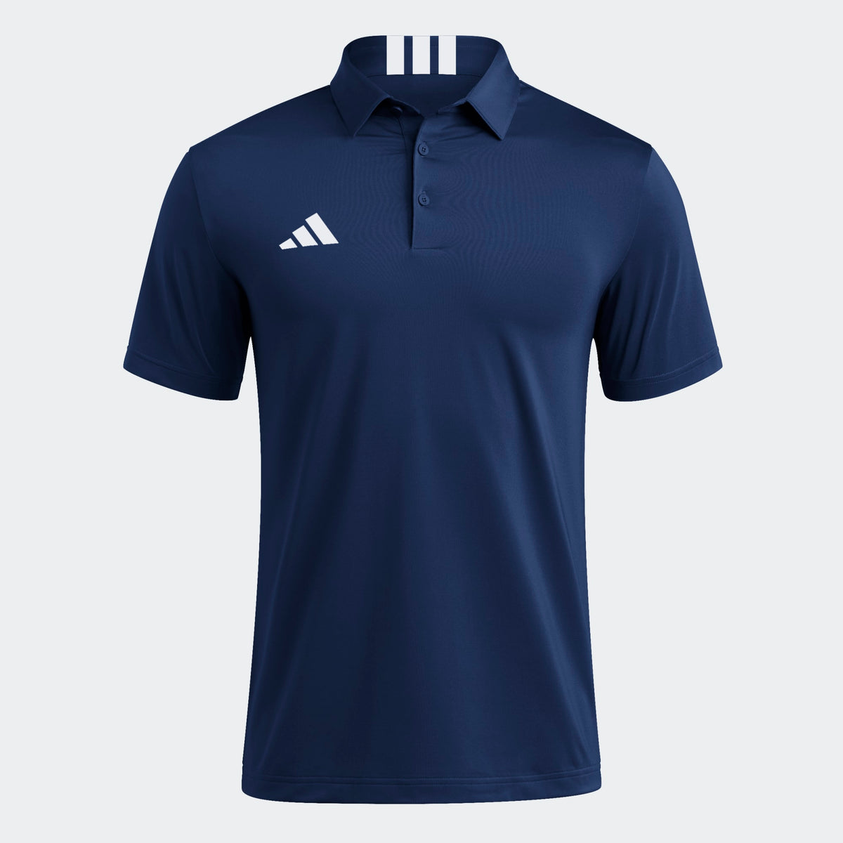 Adidas 3-Stripes Short Sleeve Golf Polo Navy