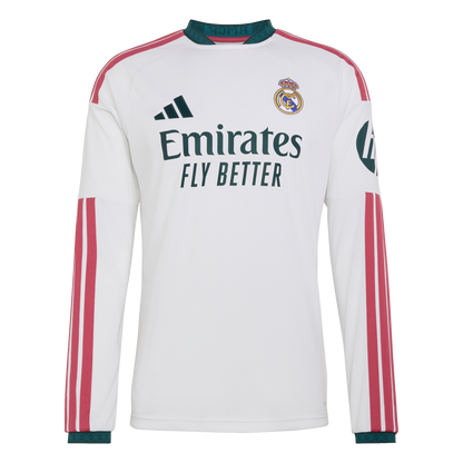 Adidas Real Madrid 26/27 Long Sleeve Home Jersey
