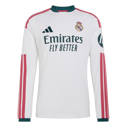 Adidas Real Madrid 26/27 Long Sleeve Home Jersey
