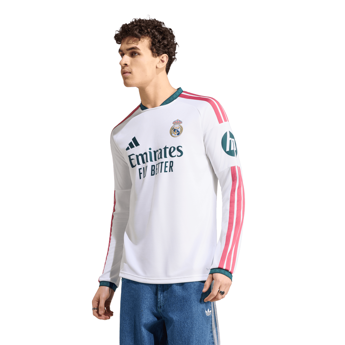 Adidas Real Madrid 26/27 Long Sleeve Home Jersey