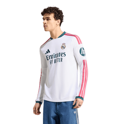 Adidas Real Madrid 26/27 Long Sleeve Home Jersey