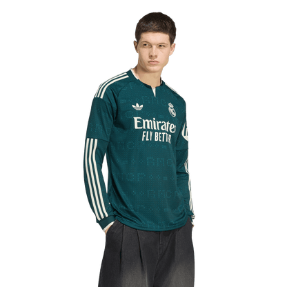 Adidas Real Madrid 26/27 Long Sleeve Away Jersey