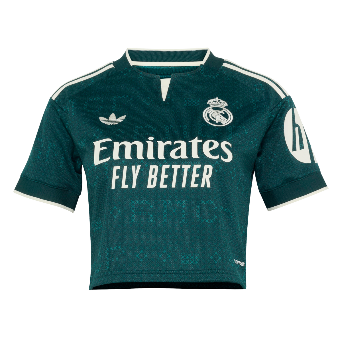Adidas Real Madrid 26/27 Away Jersey Women's Crop