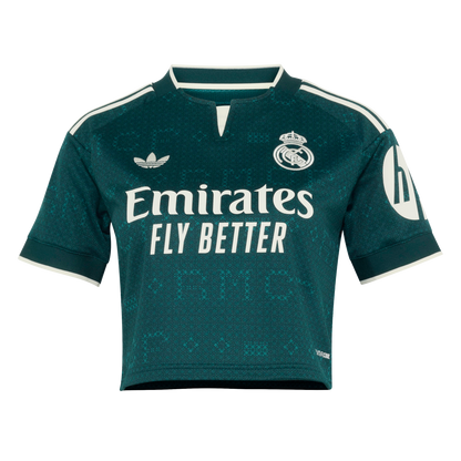 Adidas Real Madrid 26/27 Away Jersey Women's Crop