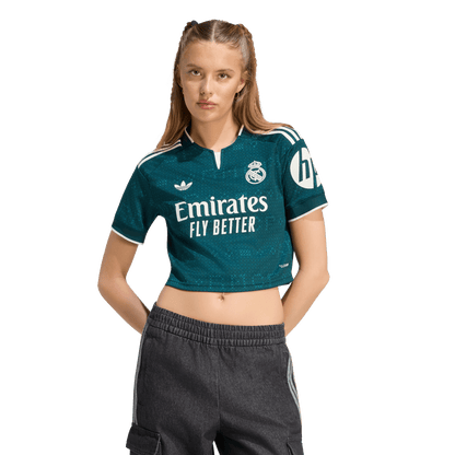 Adidas Real Madrid 26/27 Away Jersey Women's Crop