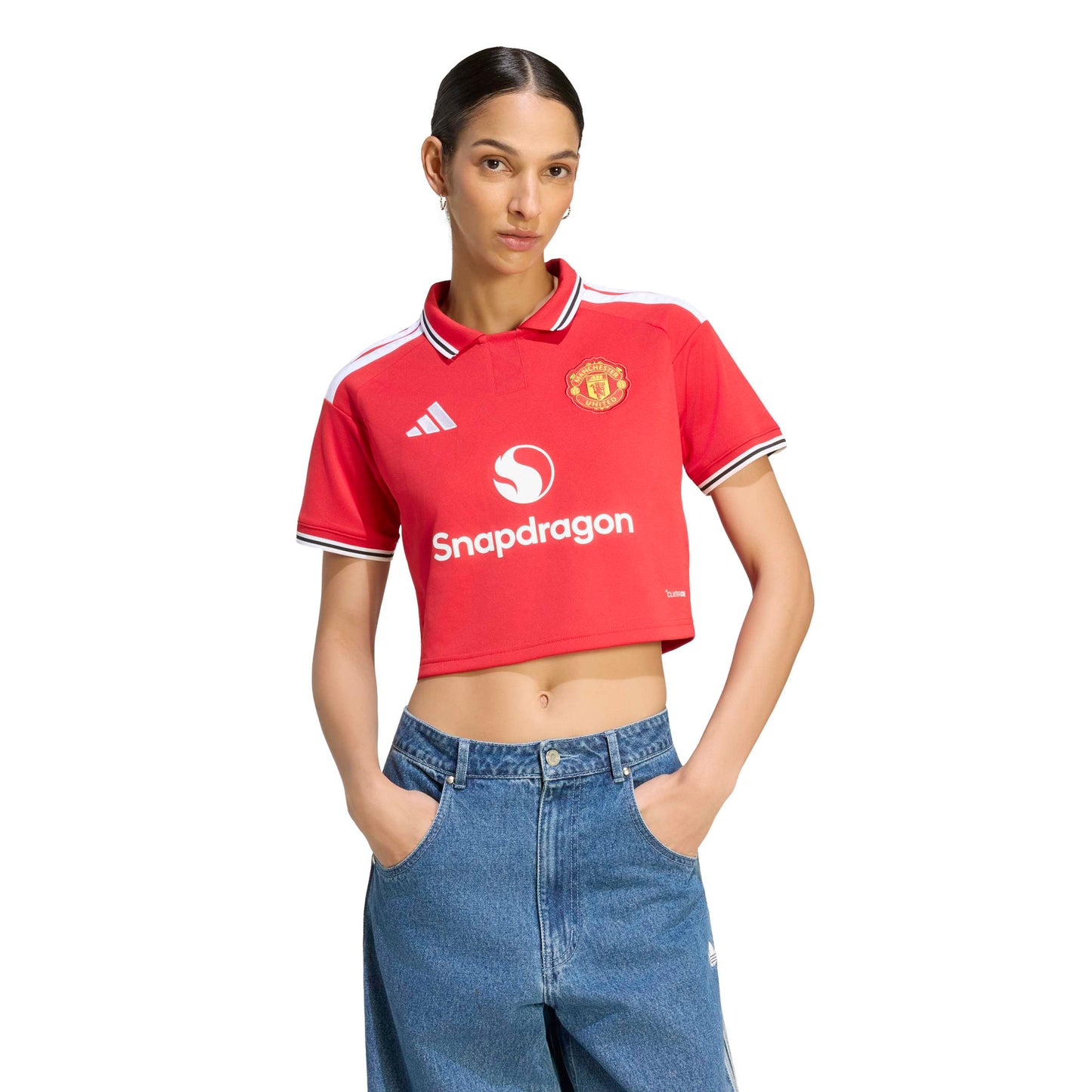 Adidas Manchester United 26/27 Home Jersey Women's Crop