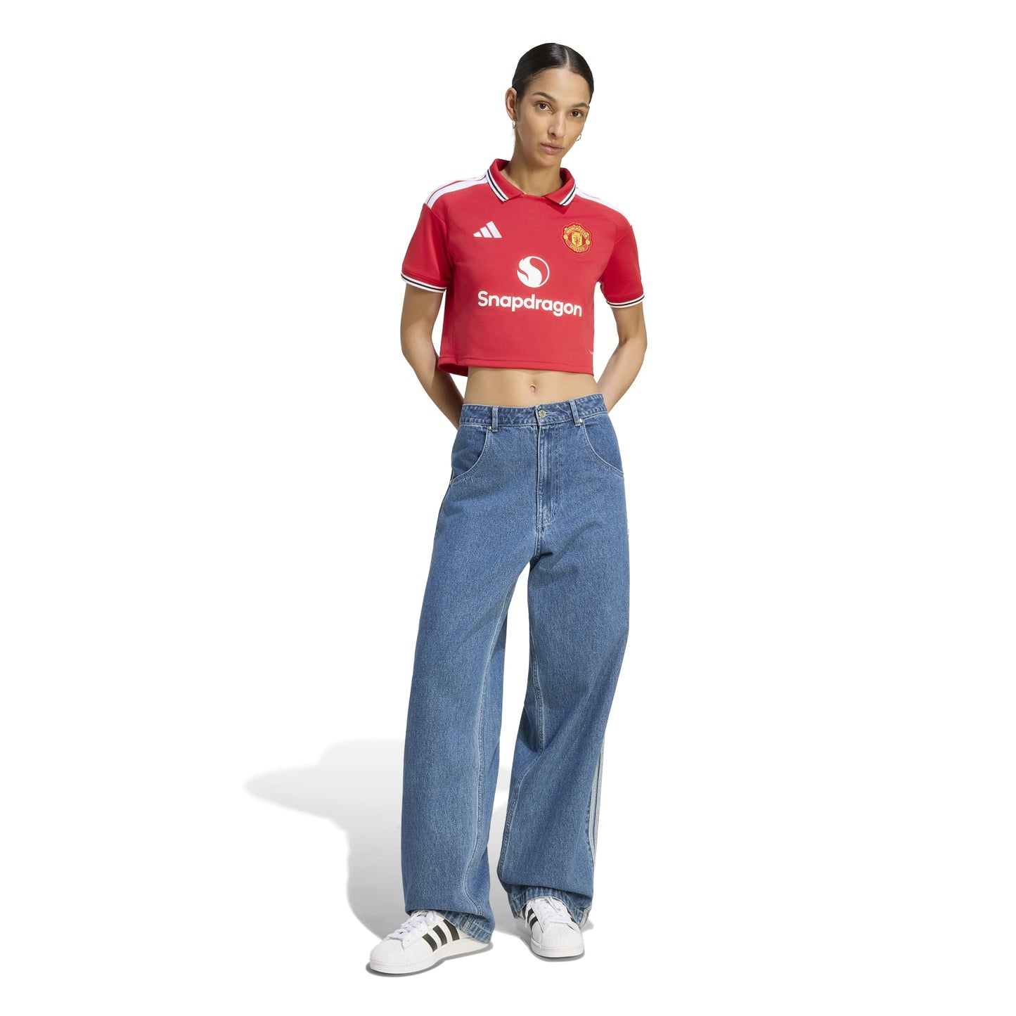 Adidas Manchester United 26/27 Home Jersey Women's Crop