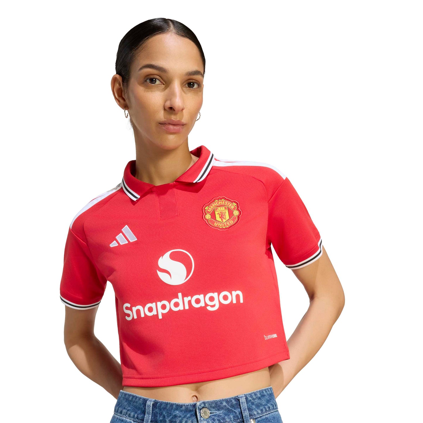 Adidas Manchester United 26/27 Home Jersey Women's Crop
