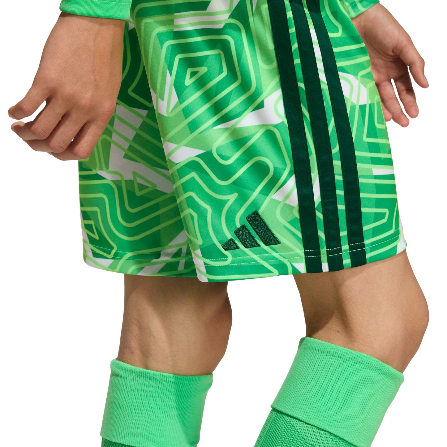 Adidas Tiro 26 Goalkeeper Shorts Lime Burst Youth