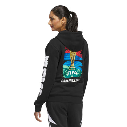 Adidas World Cup Official Match Ball Hoodie Black Women's