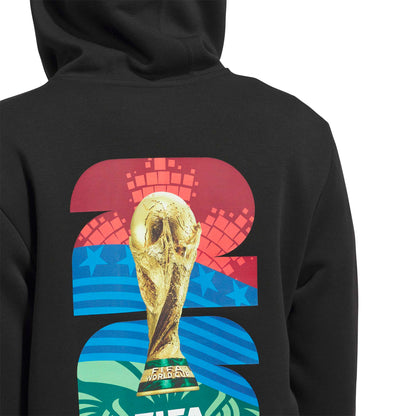 Adidas World Cup Official Match Ball Hoodie Black Women's
