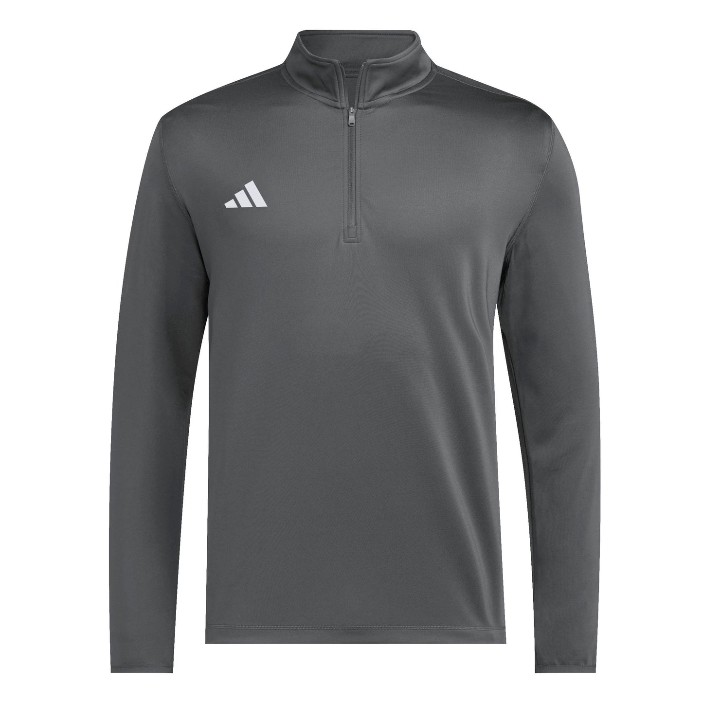 Adidas 3S Long Sleeve Quarter Zip Grey