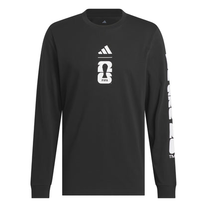 Adidas World Cup Official Match Ball Long Sleeve T-Shirt Black