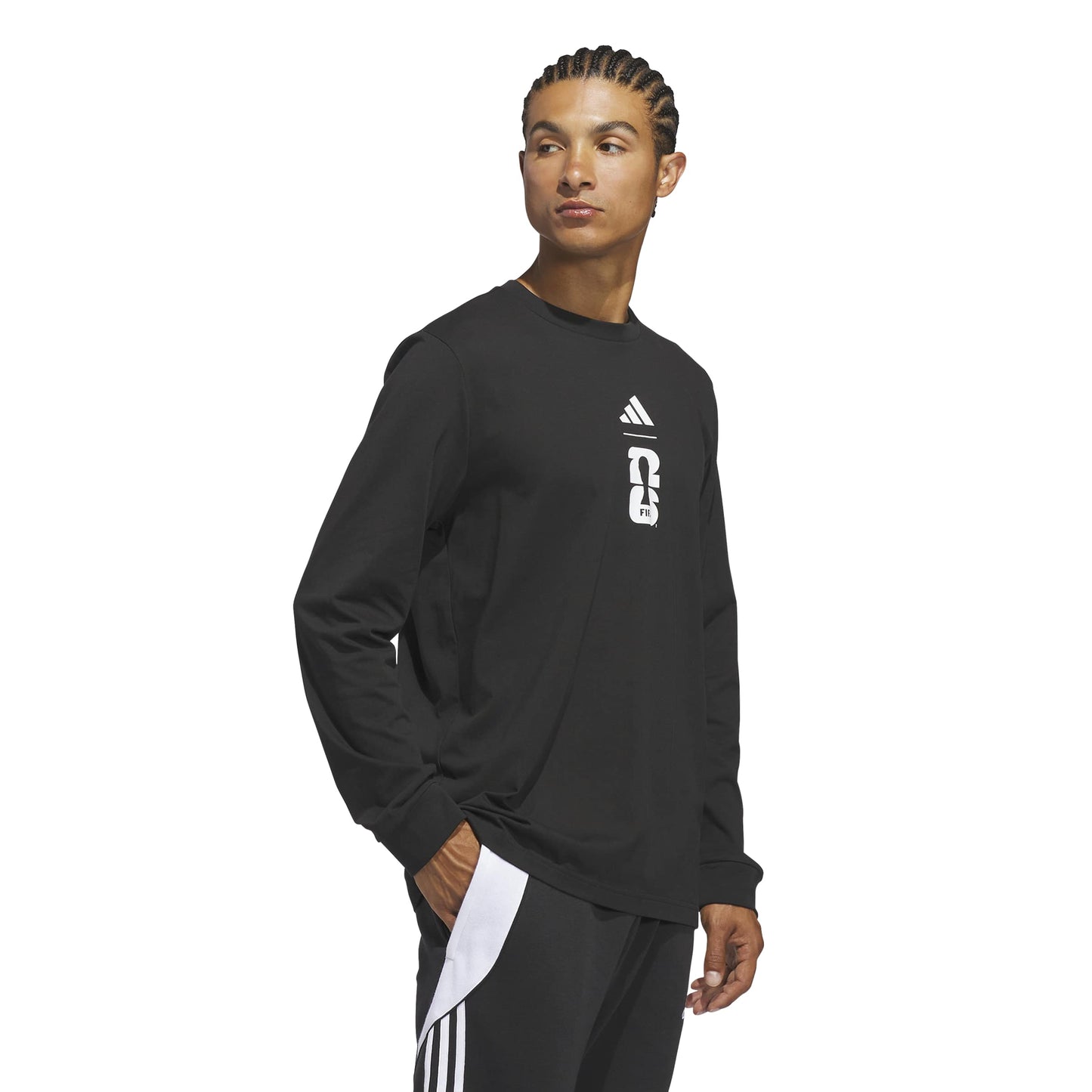 Adidas World Cup Official Match Ball Long Sleeve T-Shirt Black