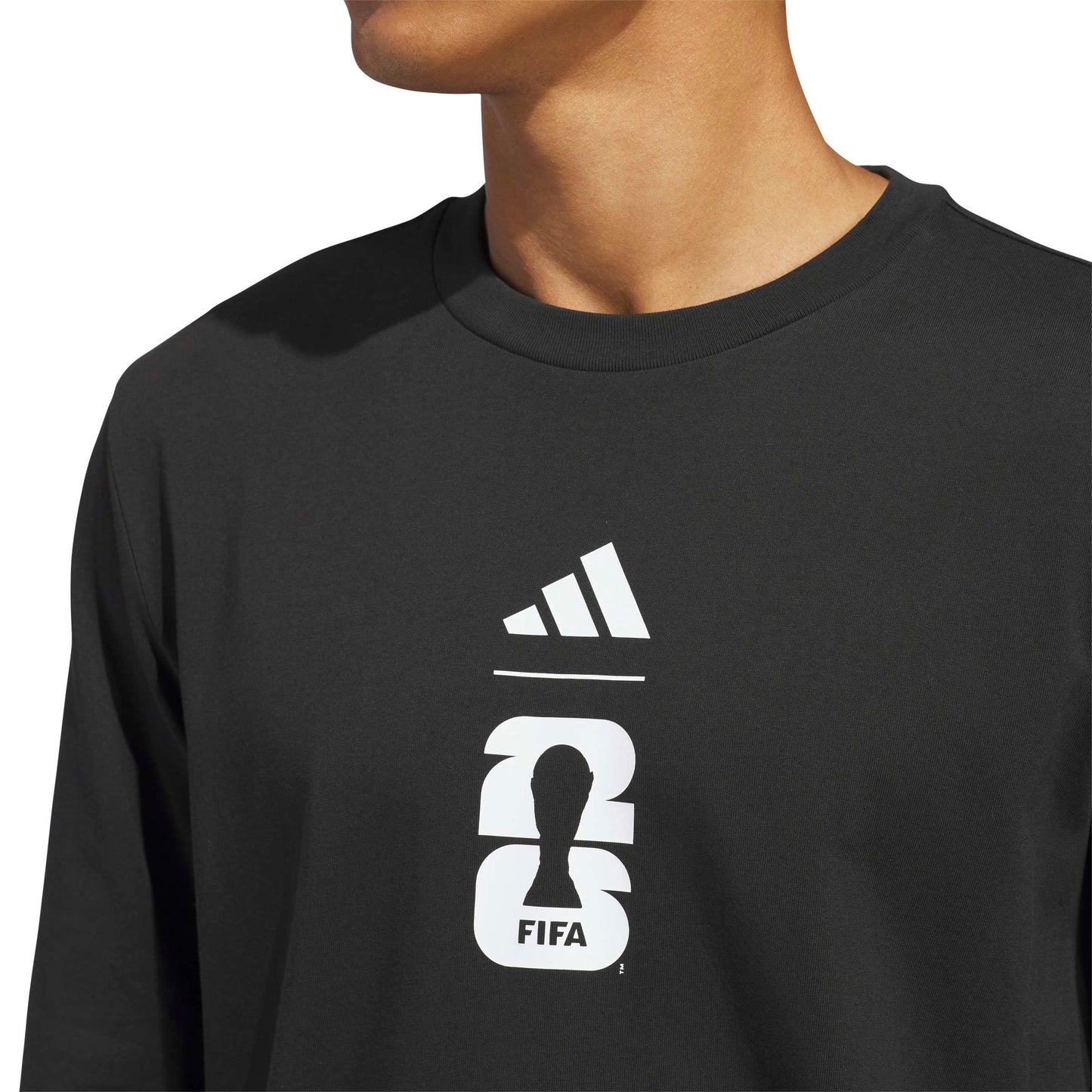 Adidas World Cup Official Match Ball Long Sleeve T-Shirt Black