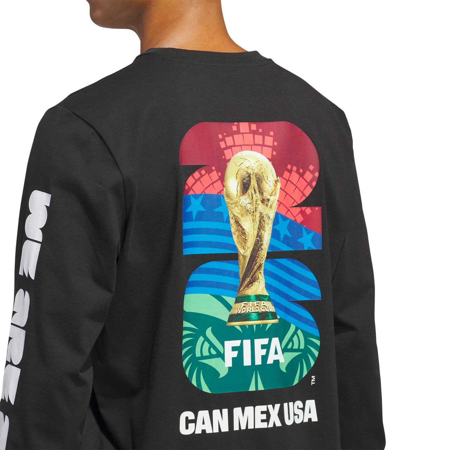 Adidas World Cup Official Match Ball Long Sleeve T-Shirt Black