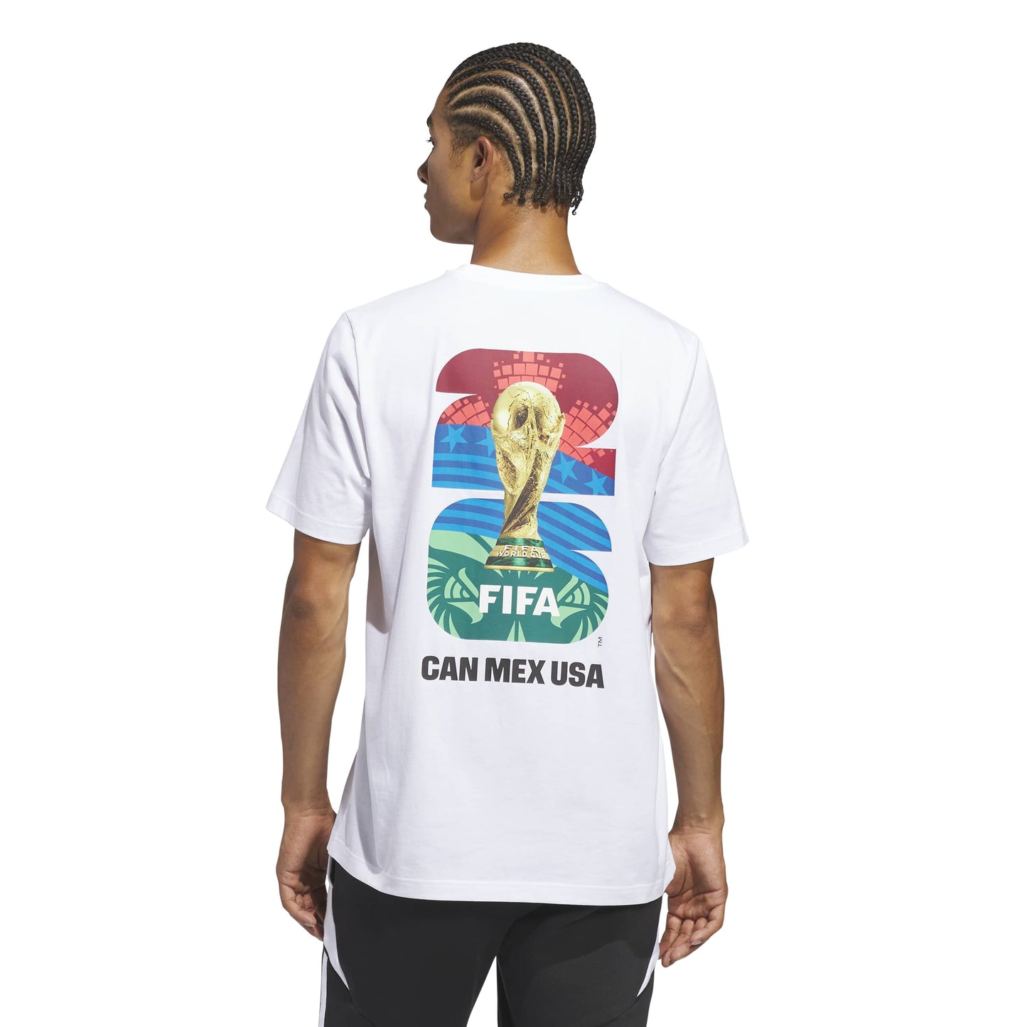 Adidas World Cup Official Match Ball T-Shirt White