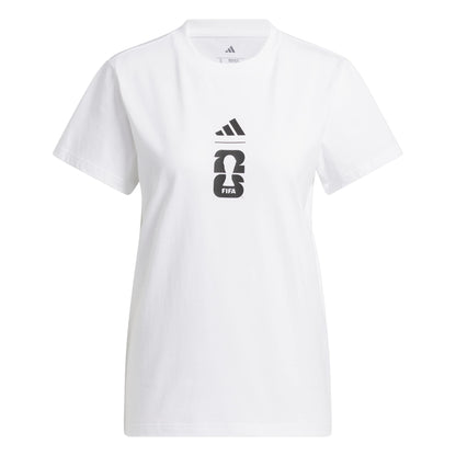 Adidas World Cup Official Match Ball T-Shirt White Women's